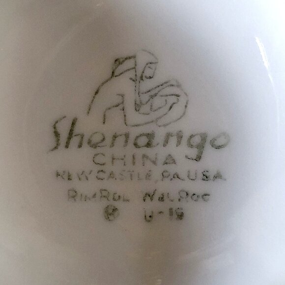 Vintage U S Army Medical Corps Soup Bowl by Shenango, Vintage Restaurantware - Picture 5 of 6